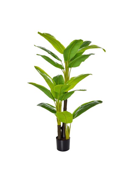 Generic Brand Palmier bananier artificial de 150 cm în ghiveci, plantă artifi...
