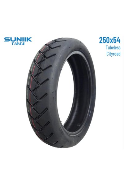 OEM 250x54 Ελαστικό χωρίς σαμπρέλα για ηλεκτρικά σκούτερ πόλης/δρόμου