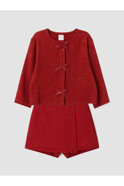 LC Waikiki Quality Pieces from Çelebi Store: Girls' Set with Bow Detail