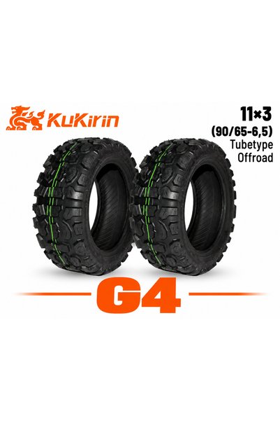 KuKirin Σετ 2 ελαστικών Anvelope Premium CST 11×3 (90/65-6.5) Εκτός Δρόμου τύ...