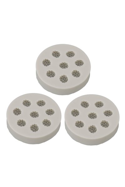 Noonedibs 3 buc silicon mucegai zmeură formă ușor de demontat flexibil moale ...