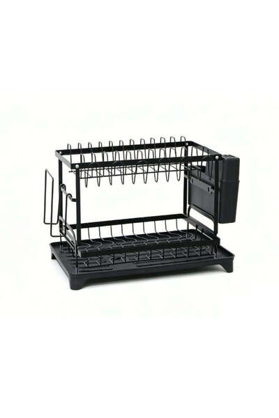 Noon East 2 Tier Dish Drying Rack, Perfect for Kitchen and Organizing
