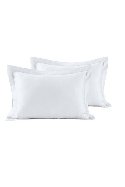 Noon East 2-Piece Oxford Pillowcase set | Soft 400 TC Sateen Cotton Ma
