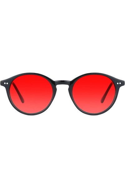 Generic Blue Light Blocking Glasses Men Women Vintage Thick Round Rim Frame E...