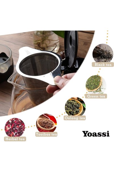Noonedibs Filtru pentru Thé, Infuzor pentru Trou Fin en 304 Acier Inoxydable,...