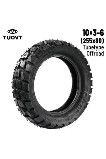 TUOVT Ελαστικό σκούτερ εκτός δρόμου 10×3-6 (255×80) [Tuovt]