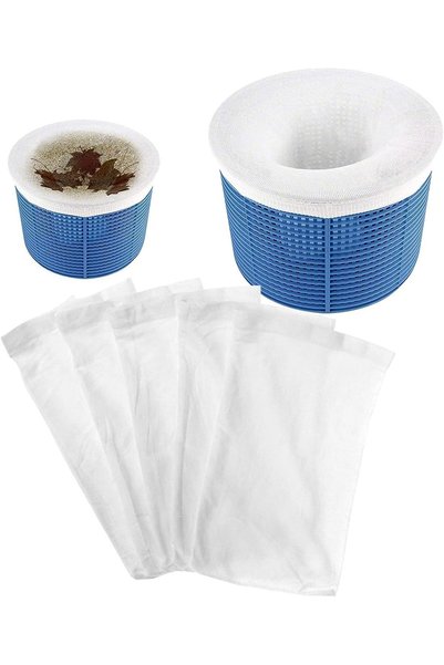Noonedibs Set 5 șosete filtru skimmer piscină, prind frunze și impurități, me...