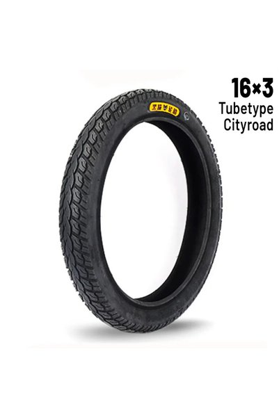 Black Cat Anvelopă 16×3 Tubetype [Blackcat] Scutere/Biciclete