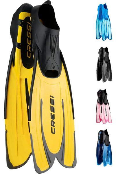 Generic Agua Fins Premium Self Adjusting for Diving, Apnea, Snorkeling and Sw...