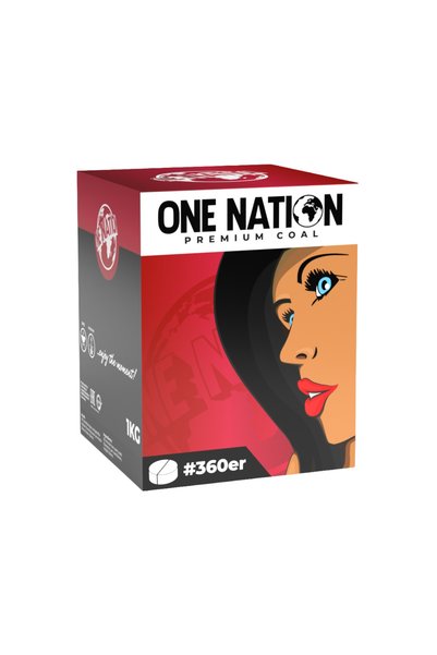 One Nation CARBUNI NARGHILEA #360ER 1KG