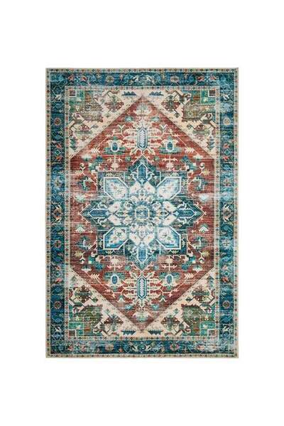 Noon East Carpet Rug Anti-Slip- Size- 183 x 275 cm - 6 x 9 ft | Royal Heritag...