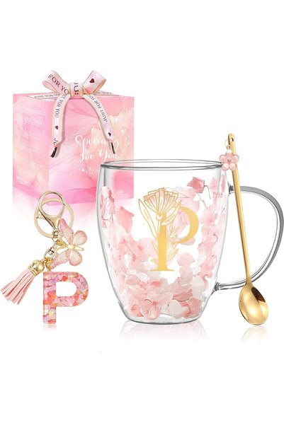 Generic Gifts for Women Glass Coffee Mugs Unique Birthday Gift for Women Her ...