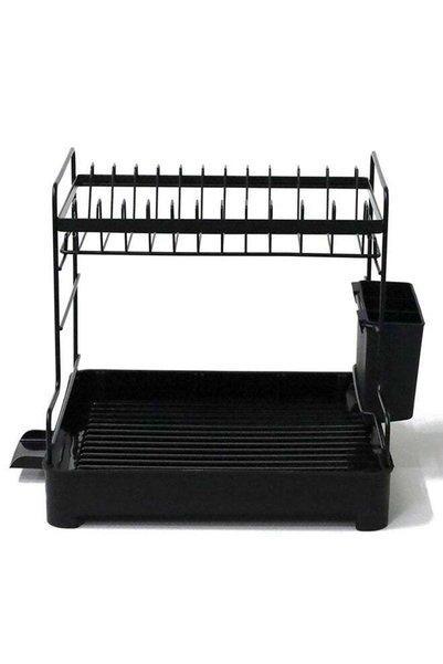 Noon East Double Layer Dish Drying Rack, 40CM L x 30.5CM W x 31CM H