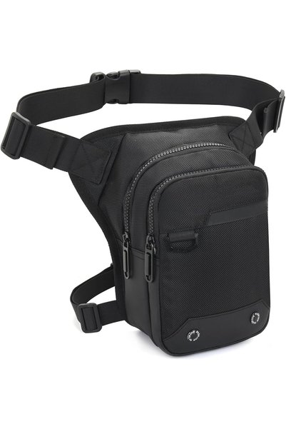 Generic Motorcycle Drop Leg Bag, Tactical Drop Leg Pouch Bag Thigh Bag Pack, ...