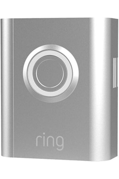 360 ring Ring Video Doorbell 3 Faceplate - Silver Metal