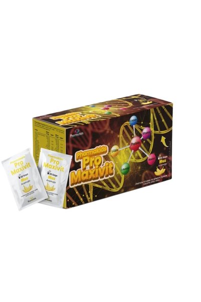 PHARMAKIDS برو ماكسيفيت 30 كيس بنكهة الموز
