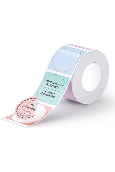 NiiMbot Label Tape Compatible for B1/B21/B3S Label Printer, Self-Adhesive Lab...