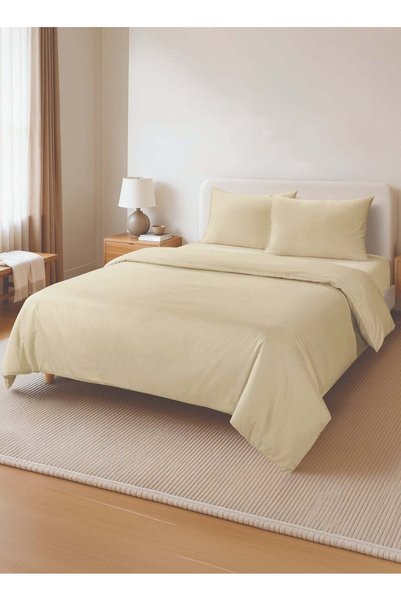 Noon East King and Queen Size Duvet cover Set | Soft 400TC Sateen Cott