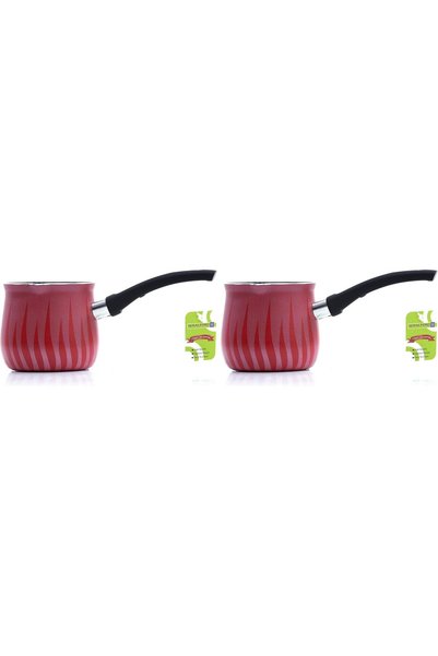 Generic سخان قهوة RF8271، 8.5 سم، أحمر، ألومنيوم (عبوة من قطعتين)