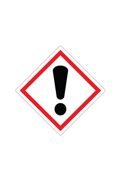 CUBIKA Indicator avertizare produse chimice - semnul exclamarii, CUBIKA, PVC ...