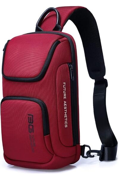 BANGE Sling Bag, Waterproof Men's Chest Bag Shoulder bags Crossbody Sling Bac...