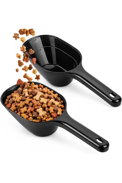 Generic 2PCS Dog Food Scoop, Pet Food Scoop, Cat Food Measuring Cups, Comfort...