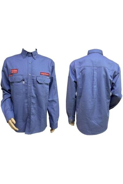 Generic Men's Cat2 Electricity 12 Cal Blue Charcoal Shirt