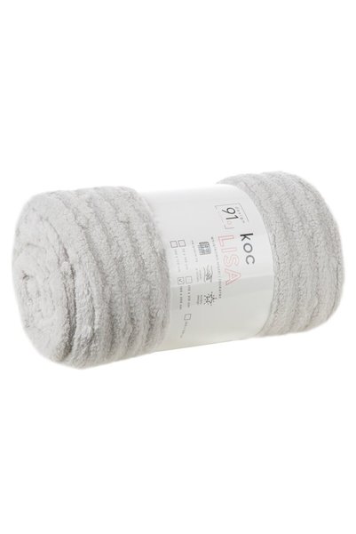 Eurofirany Patura Cuvertura de Pat LISA, Colectia Design91, Jacquard Argintiu...