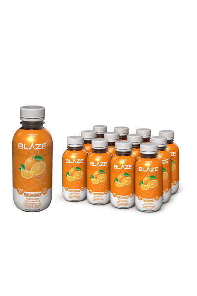 BLAZE Vitamin Water 250ml - Tango Orange - Zero Sugar, Vitamin D3 4000IU - Pa...