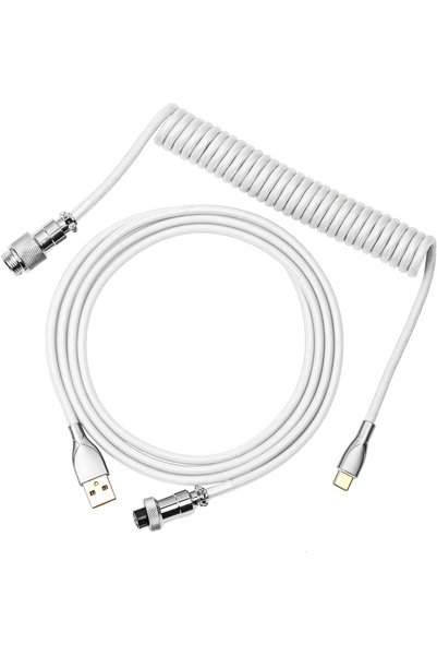 Generic Pro Custom Coiled USB C Cable for Computer Keyboard,,Mechanical Keybo...