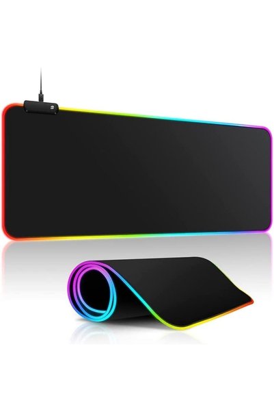 Generic لوحة ماوس ألعاب RGB - محول لتجربة الألعاب الخاصة بك، 12 وضع إضاءة، مس...