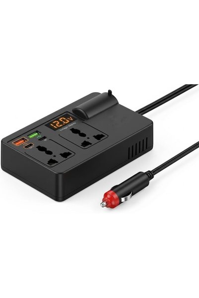 Generic 200W 12V-220V Car Power Inverter Digital Display Inverter 2 Socket + ...