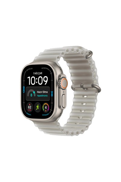 Apple Watch Ultra 4 GPS + Cellular 49mm Natural Titanyum Kasa - Çöl Alpine Ko...