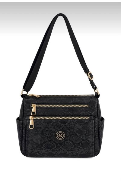 Sanmorris Women's Multi-Compartment Shoulder Bag