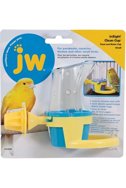 Generic Pet Company Clean Cup Feeder and Water Cup Bird Accessory, Small, Col...