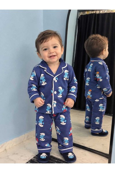 Genel Markalar erkek bebek figürlü pijama takımı