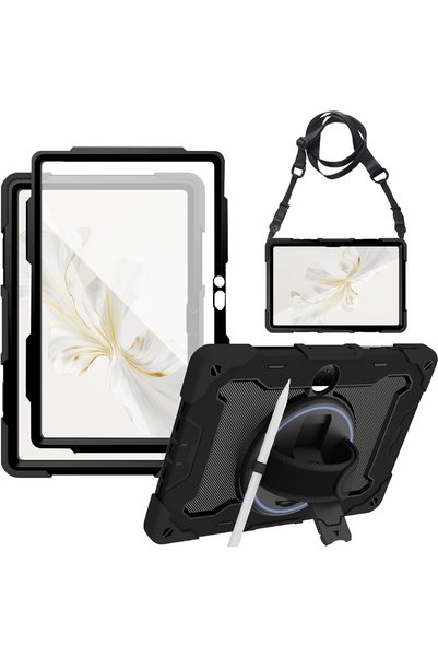 Generic غطاء سيليكون Case Armor متوافق مع جهاز Honor Pad 9 (12.1 بوصة) 2024، ...