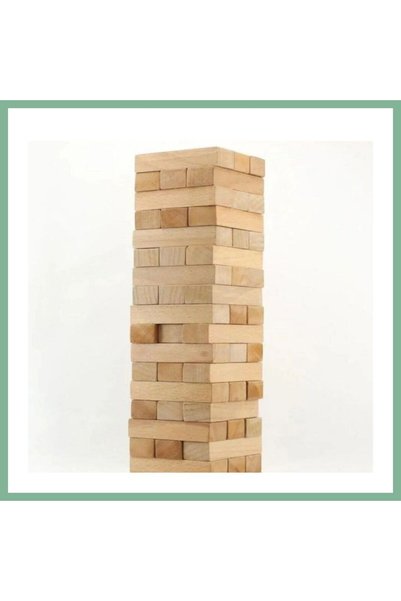 BŞK VİRGO 54 Piece Wooden Balance Game Bsk2026