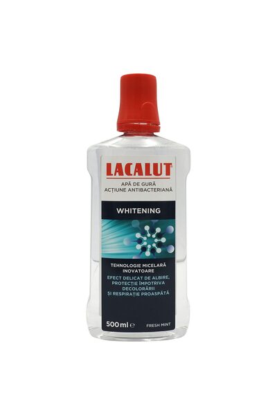 lacalut Apa de Gura, Lacalut, Micelara 500 ml Whitening