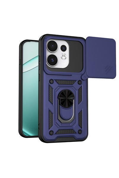 Asteroid Gsm Seria CamShield - Oppo Reno16 / Reno16 Pro - Albastru