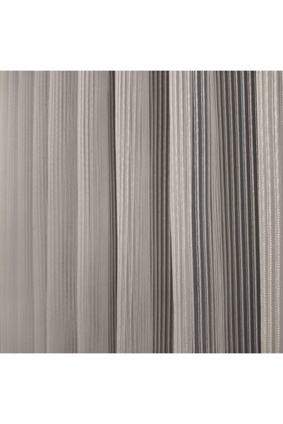 ArasyaHome White Glitter Effect Linen Curtain
