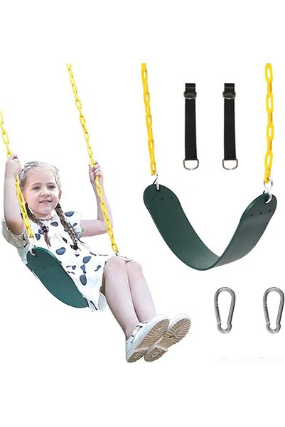 Generic Heavy Duty Swing Seats, Outdoor Playground Swing Set Accessories with...