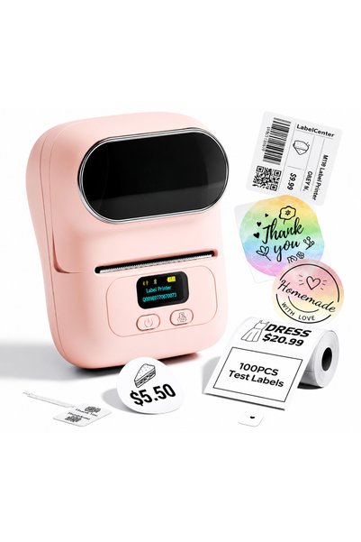 Generic Brand Bluetooth Portable Thermal Label Maker For Wireless Inkless Pri...