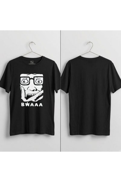 playwear Μπλουζάκι Bwaaa Meme με στάμπα, 100% βαμβακερό, με λαιμόκοψη ποδηλάτου