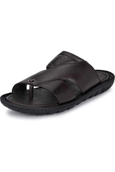 Generic Men BWD 145 Leather Flip Flops Thong Sandals