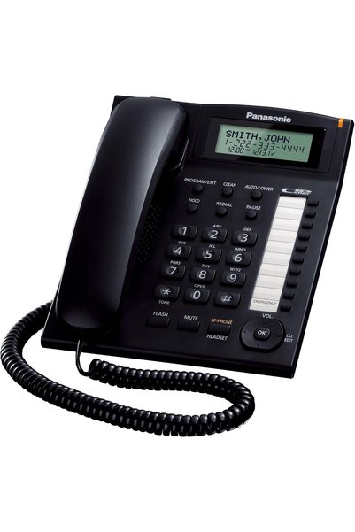 Generic هاتف سلكي متكامل KX-TS880B، أسود