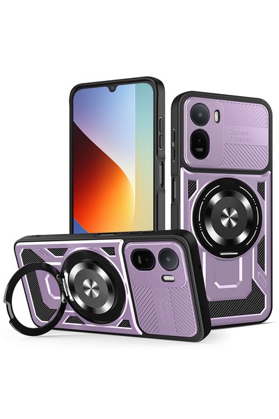 Asteroid Gsm Husa pentru Xiaomi Redmi A7 Pro 4G RuggedCam, mov