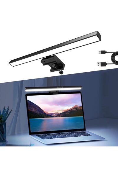 Generic مصباح شاشة كمبيوتر، شريط إضاءة شاشة USB، حماية للعين، ضوء شاشة LED مض...