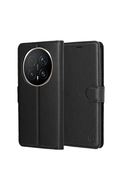 Asteroid Gsm Husa Honor Magic8 Pro Leather Folio, negru