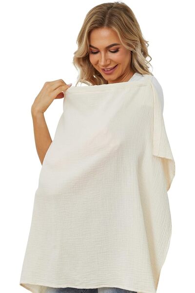 Generic Muslin Nursing Cover for Baby Breastfeeding, Breathable Privacy Nursi...